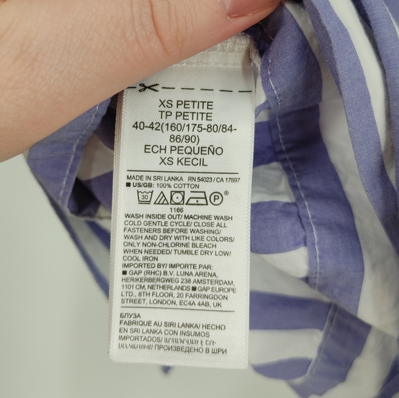 Banana Republic | striped button down shirt - Picture 6 of 6